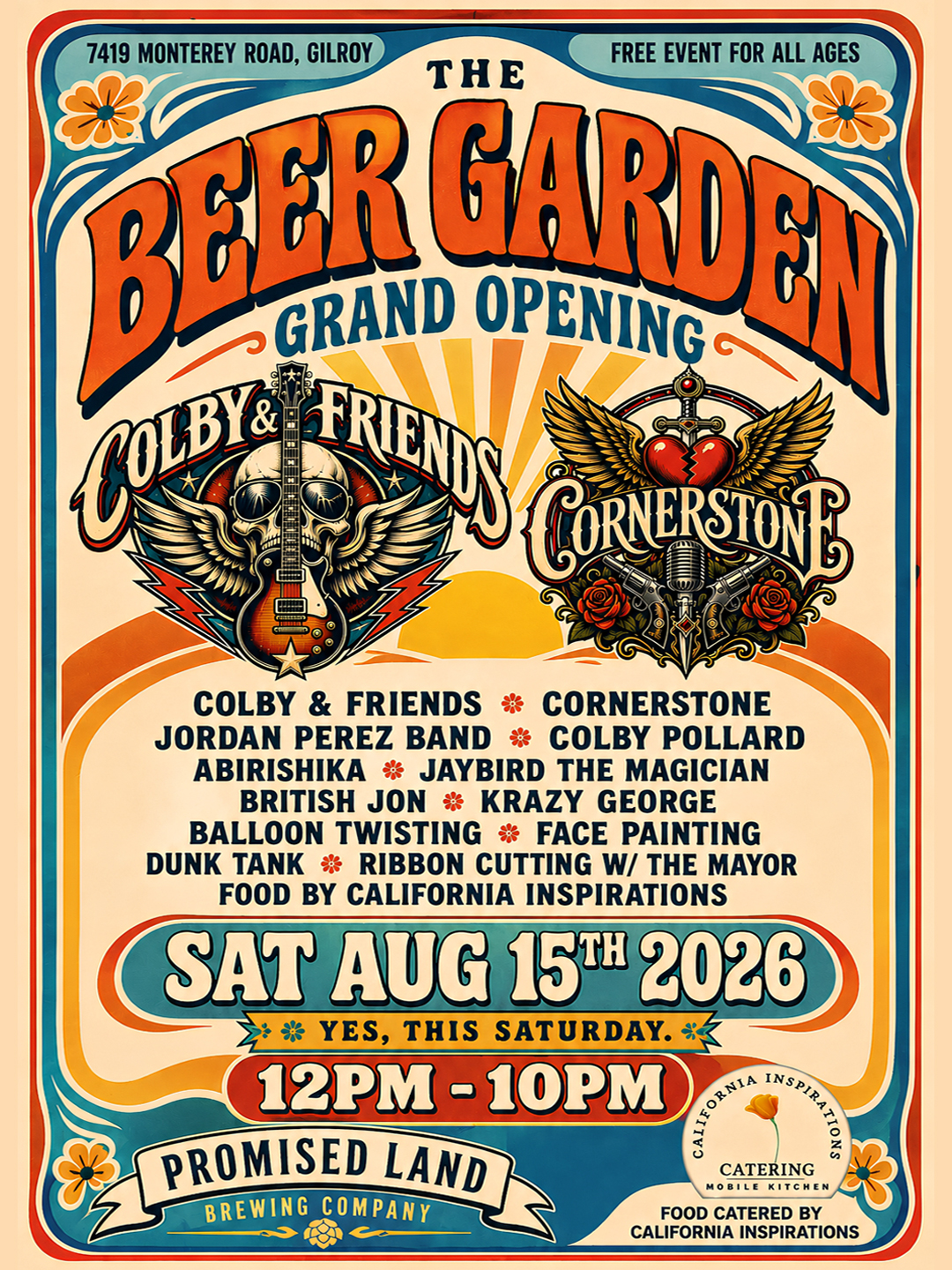 Beer Garden Grand Opening