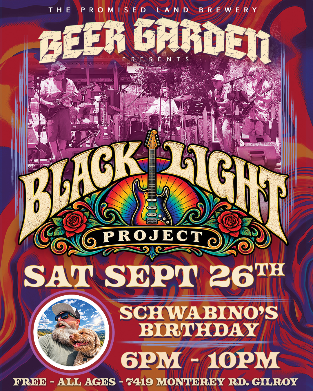 Black Light Project Band at Promised Land Brewery